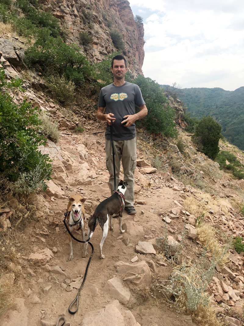 Getting high with the rocks on the Grandeur Peak Trail