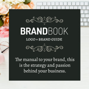 Brand Book style guide and logo