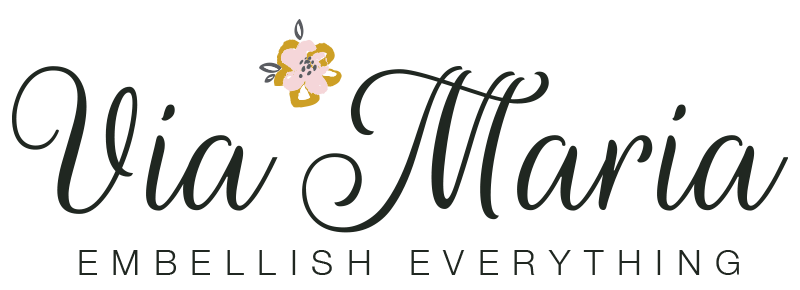 Via Maria Branding logo - Embellish everything